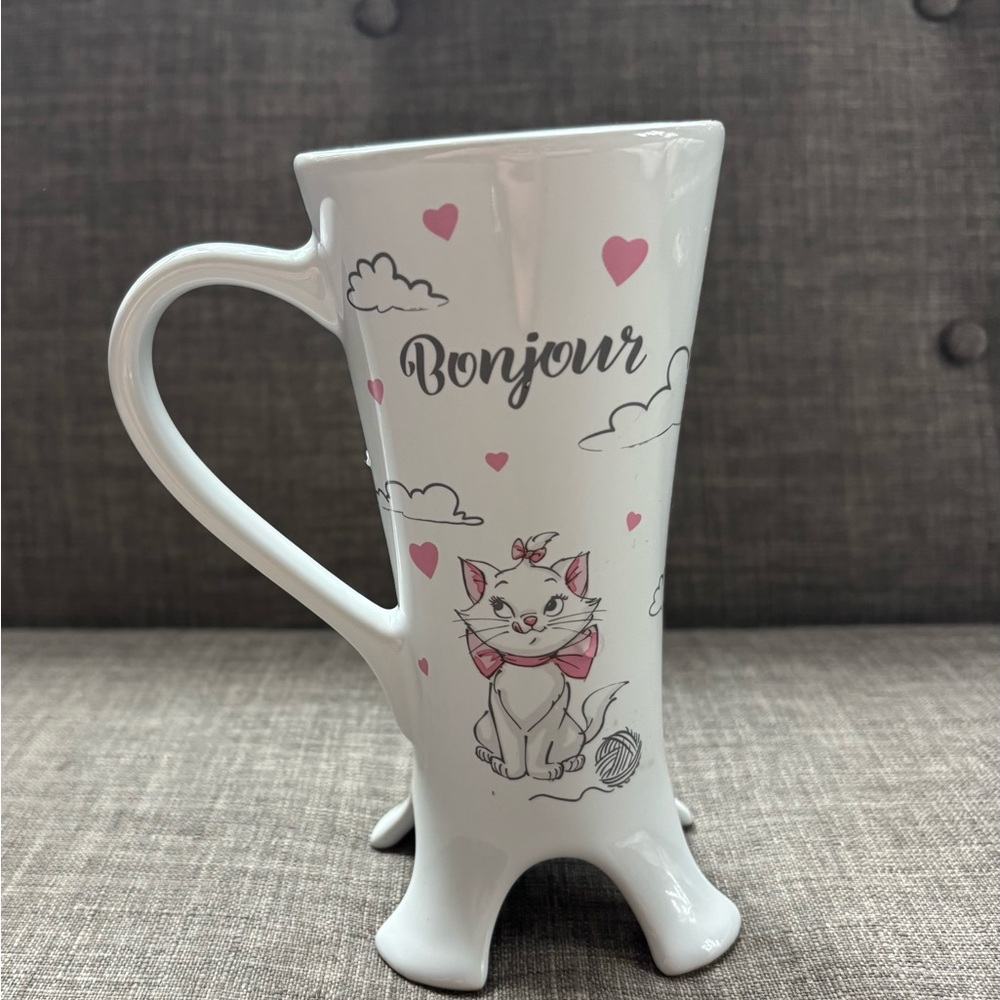 Disney The Aristocats Marie Eiffel Tower Mug